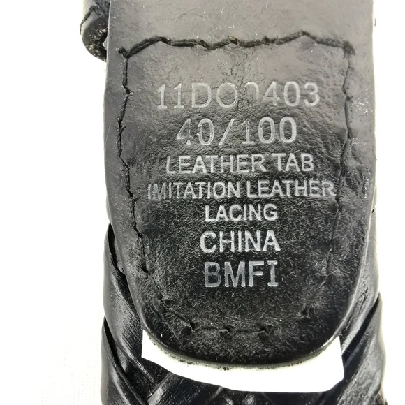 Dockers Men's 40 Black Braided Belt - Picture 4 of 10